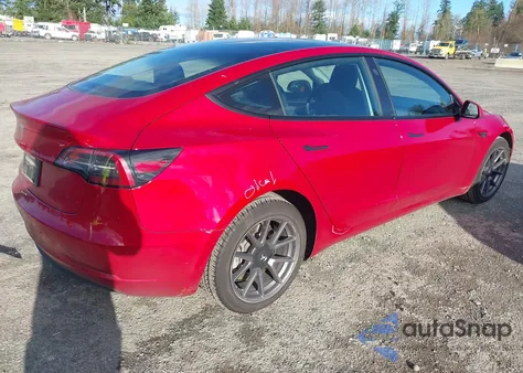 2023 Tesla Model 3 Rear-Wheel Drive from USA, damaged, VIN 5YJ3E1EA9PF640614